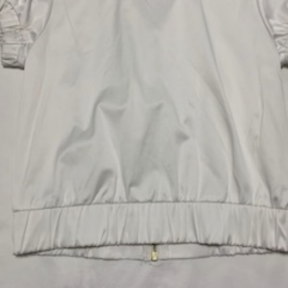 A'gaci women's short sleeve white cropped jacket - Picture 6 of 6